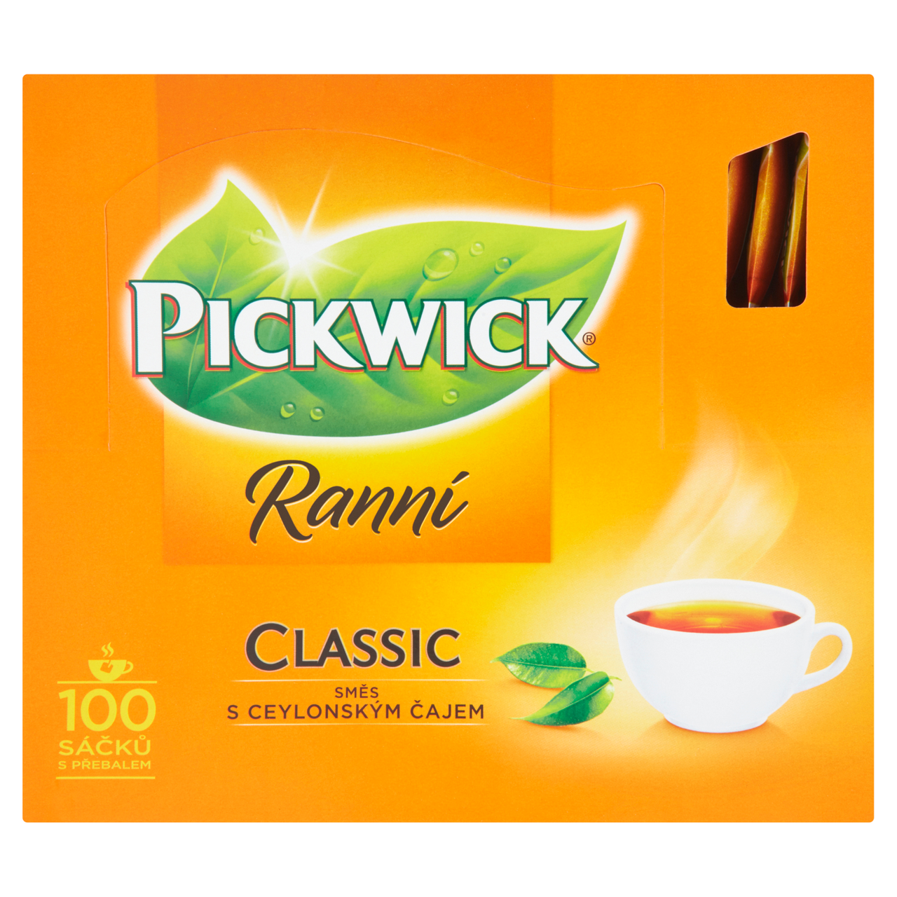 PICKWICK Ranní čaj, 100 sáčků á 1,75 g