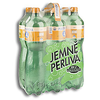 Poděbradka pomeranč jemně perlivá 6 x 1,5 l PET