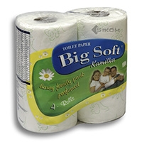 Toaletní papír  Exclusive Kamilka Deluxe 4 role