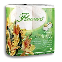 Toaletní papír Exclusive třívrstvý parfémovaný  4 role