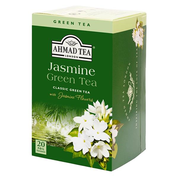 AHMAD Tea zelený čaj s jasmínem 20 x 2 g  ALU