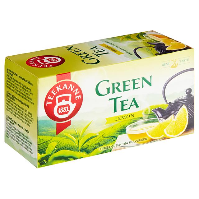 TEEKANNE zelený čaj s citrónem 20 x 1,75 g