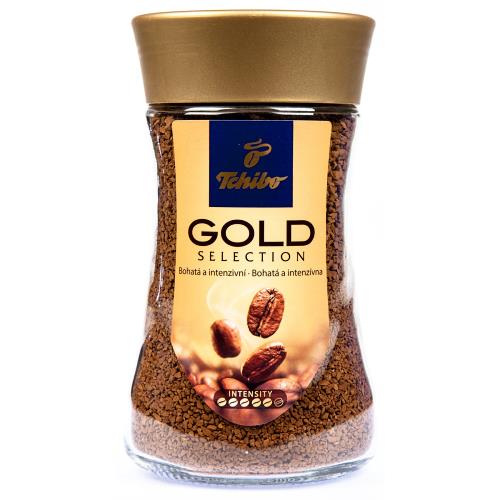 TCHIBO GOLD Selection 200 g sklo