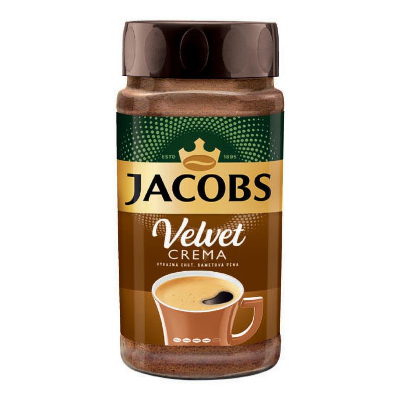 JACOBS Velvet CREMA 200 g sklo