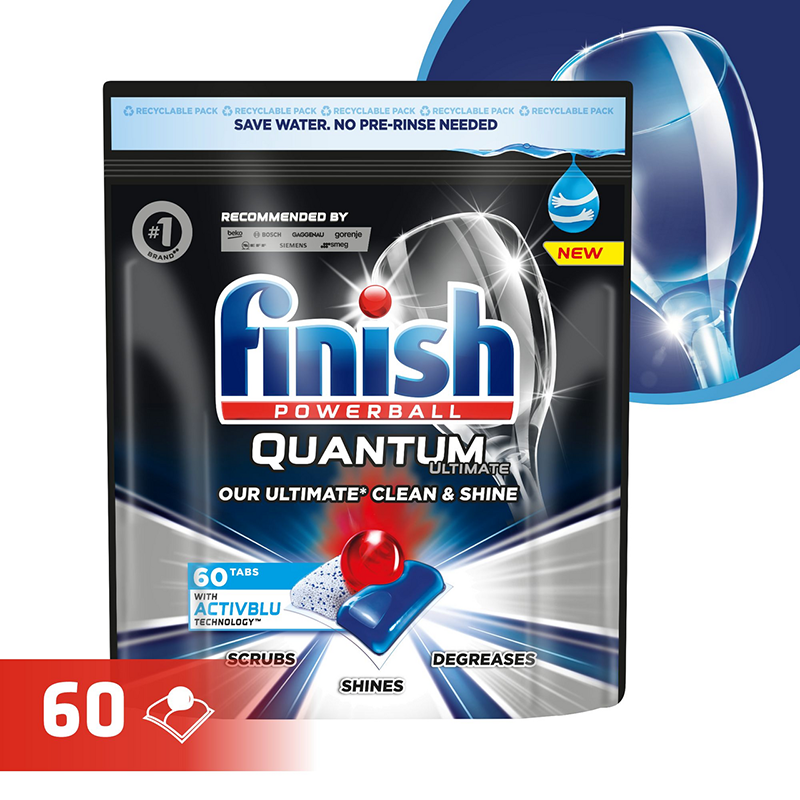 Finish Quantum Ultimate Tablety do myčky nádobí 1x60ks