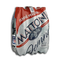 Mattoni jemně perlivá 6 x 1,5 l PET