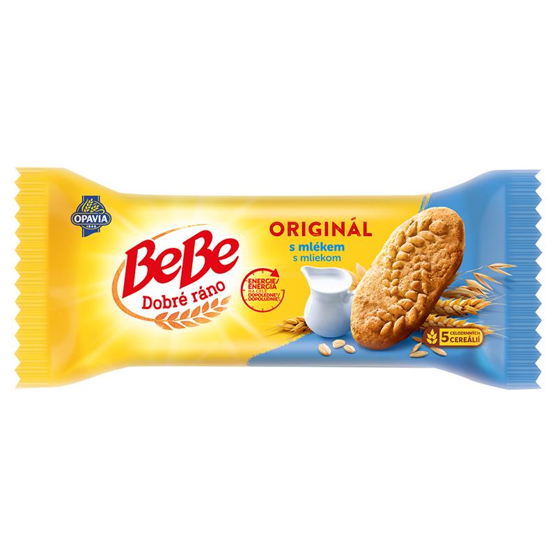 BeBe Dobré ráno sušenky cerálie s mlékem 50 g