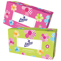 LINTEO dvouvrstvé papírové kapesníčky 200 ks