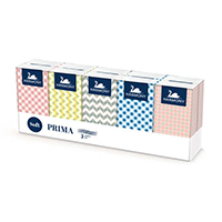PRIMA Papírové kapesníčky 10 x 10 kusů třívrstvé