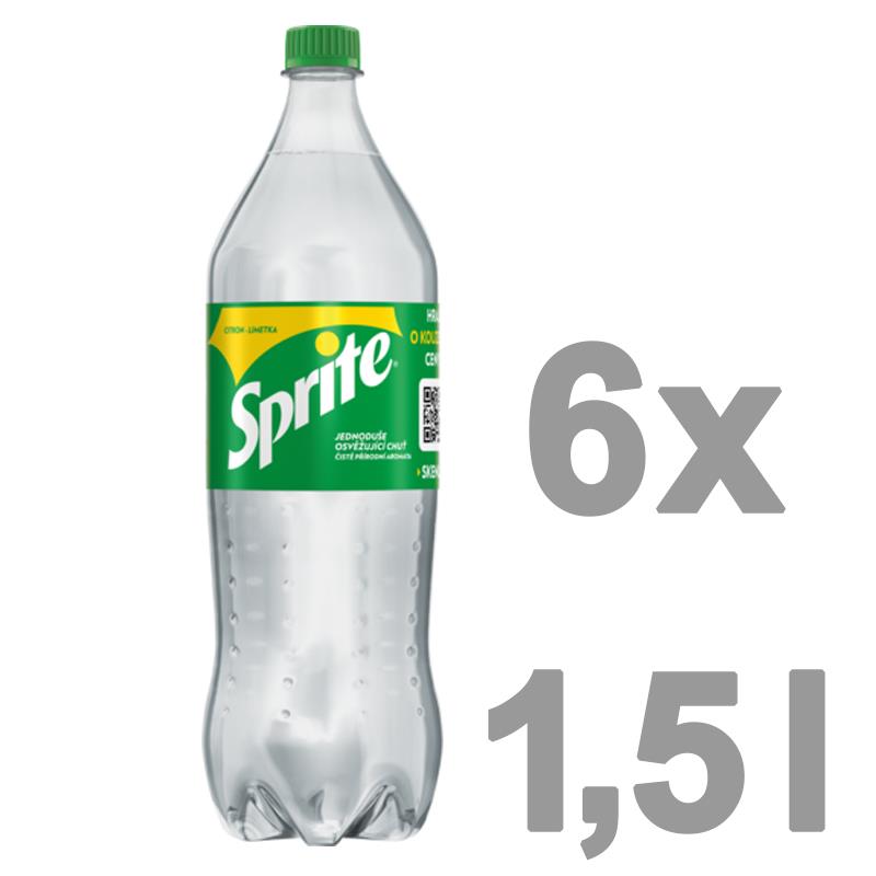 SPRITE 6 x 1,5 l  PET