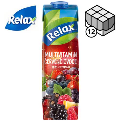 RELAX nektar červené ovoce 12 x 1 l  TP