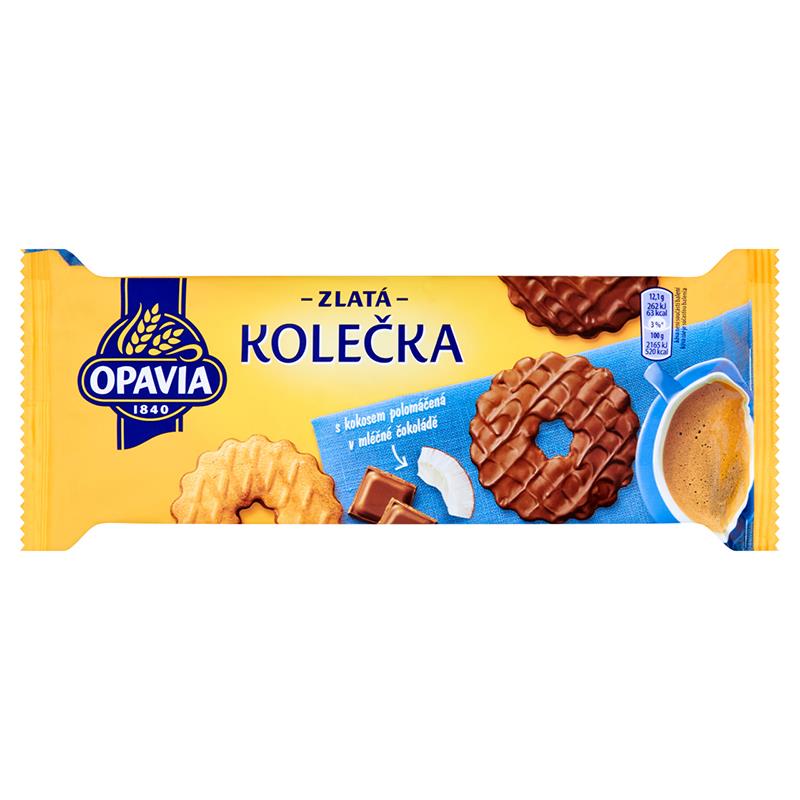 Zlaté kolečka s kokosem polomáčené 146 g
