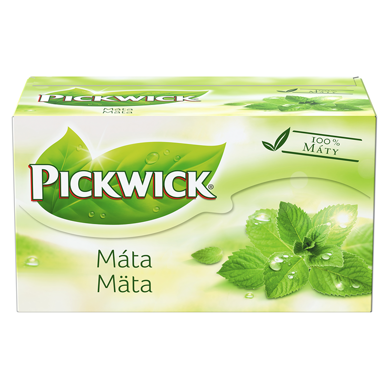 PICKWICK bylinný čaj - máta 20 x 1,5 g - HB