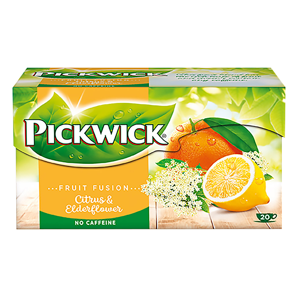 PICKWICK čaj - citrusy s bezovým květem 20 x 2 g