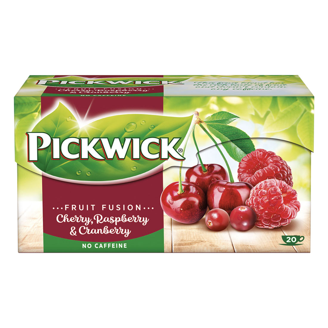 PICKWICK Čaj ovocný třešeň s malinou 20 x 2 g (HB)