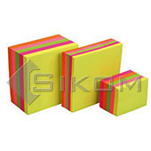 Samolepící bločky Concorde, kostky neonové 76 x 76 mm 400 lístků