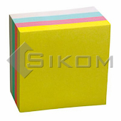 Samolepící bločky Concorde, kostky pastelové 76 x 76 mm 400 lístků