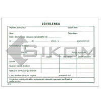 Dovolenka Tipas A6 / 100 listů NCR / 4213