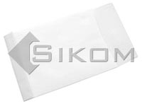 Obchodní tašky s křížovým dnem samolepící 250 ks