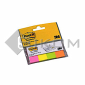 Samolepicí bločky Post-it značkovací - 25 mm x 76 mm / 3 x 100 lístků