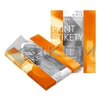 Etikety pro laserový a inkoustový tisk průměr 118 mm- na CD (2 etikety na arch)